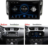 for Nissan Sentra 2013-2017 Android 10.1 Car Radio Stereo Navigation Bluetooth Touch Screen Car Multimedia Radio Support Mirror Link Play