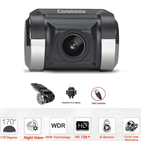 Mini Car indash Cam DVR 1080P HD for Android car Stereo - Ezonetonics