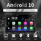 9 inch Android 10.0 Car Radio 1280x720 GPS Navigation Bluetooth USB Player 4G DDR3 + 64G NAND Memory Flash